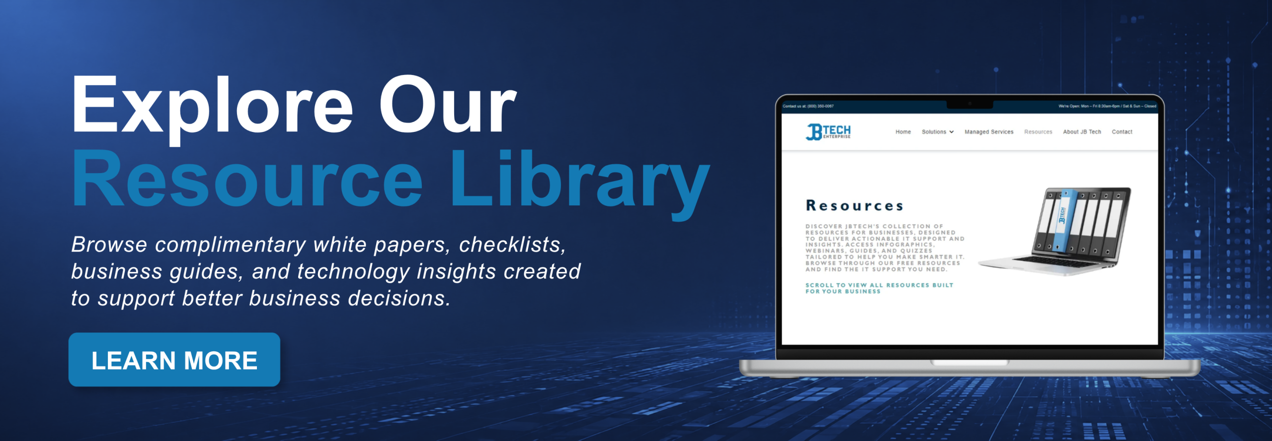 JB Tech Enterprise_Resource Page